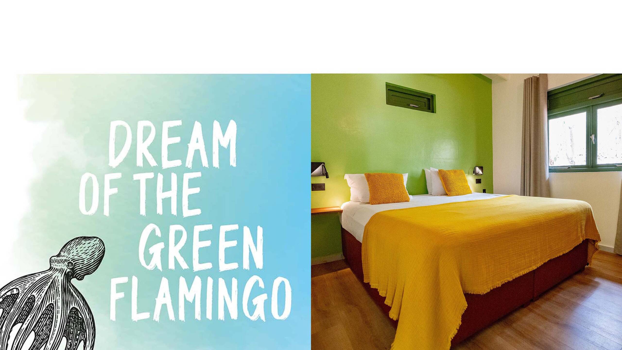Dream of the Green Flamingo | Curacao Holiday Park - bedroom queensize bed